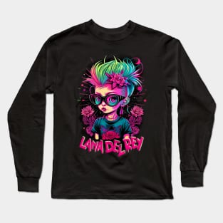 Lana Rock Girl Long Sleeve T-Shirt